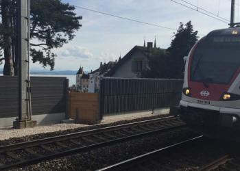 CFF - Assainissement du bruit du chemin de fer entre Auvernier et la Neuveville