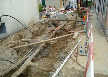 Cortaillod - Remplacement de la conduite d'eau potable et réfection de la chaussée à la rue de la Fin