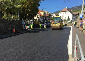 Hauterive - Réaménagement de la Route des Longschamps