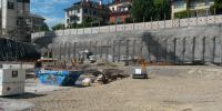 Montreux - Parking semi-enterré et aménagement d'un parc extérieur avec surface de jeux