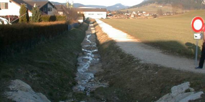 Val-de-Travers - Fleurier - Concept pour remédier aux inondations du quartiers des rosiers