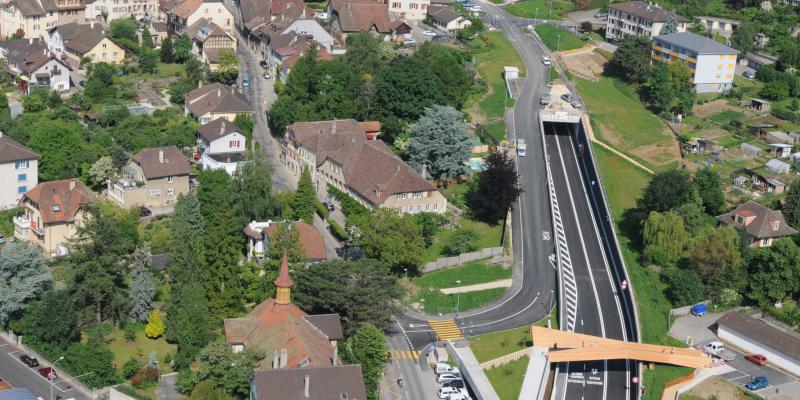 SPCH - Tronçon de contournement et évitement de Corcelles